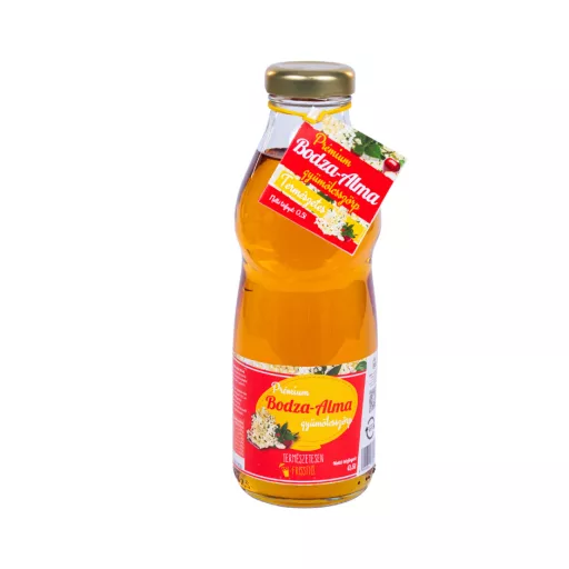 Kutyori prémium bodza-alma gyümölcsszörp 500 ml 