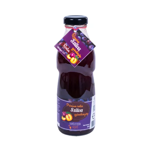 Kutyori prémium, rostos szilva gyümölcsszörp 500 ml 