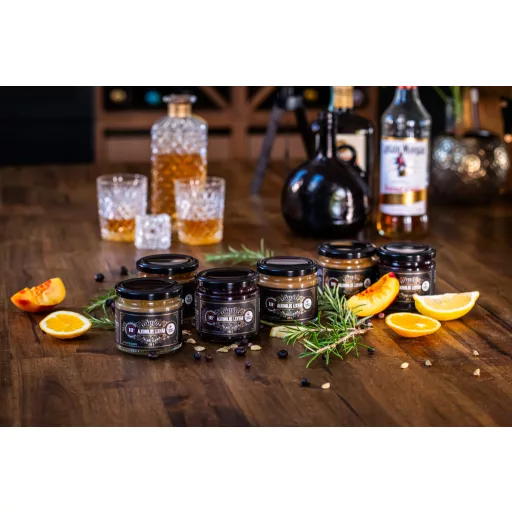 Amarettos meggy alkoholos lekvár 210 g 