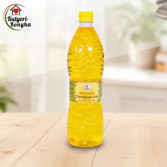 Hidegen sajtolt napraforgó étolaj 1 l 