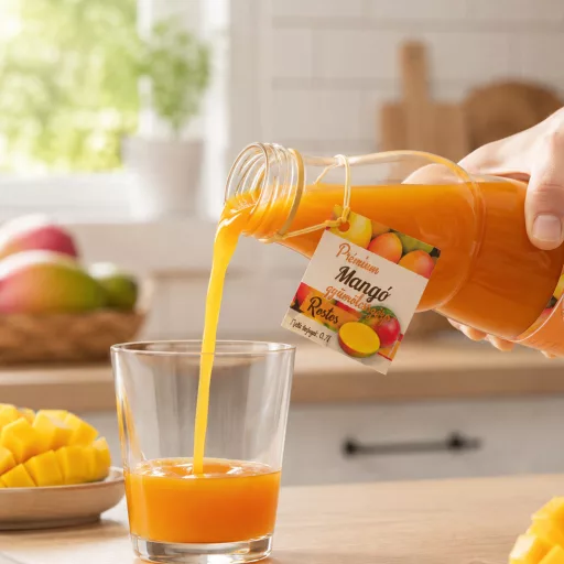 Kutyori prémium, rostos mangó gyümölcsszörp 500 ml