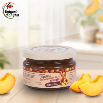 Kutyori prémium vaníliás őszibarack lekvár 230 g