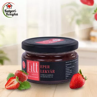 Kutyori csökkentett energiatartalmú eper lekvár 210 g  
