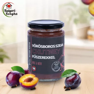 Kutyori vörösboros szilva chutney 380 g 