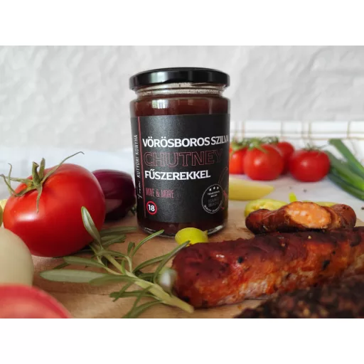 Kutyori vörösboros szilva chutney 380 g 