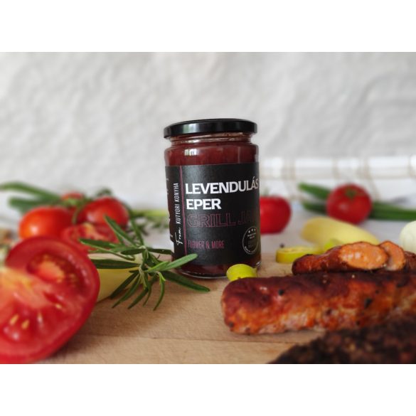 Kutyori levendulás eper grill lekvár 380 g 
