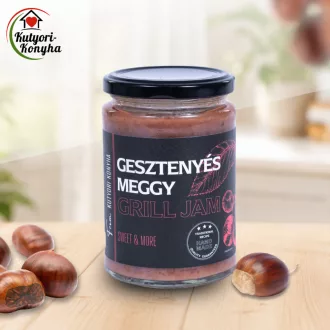 Kutyori gesztenyés meggy grill lekvár 380 g 