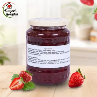 Kutyori eper lekvár 750 g 