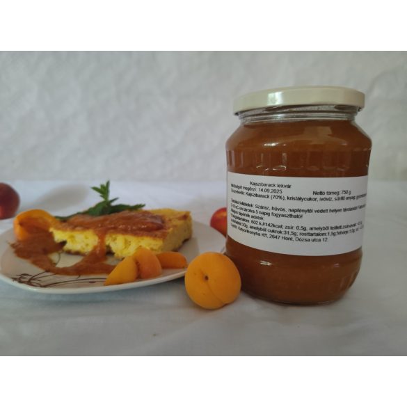 Kutyori kajszibarack lekvár 750 g