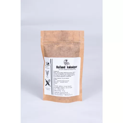 Holland kakaópor 20-22% kakóvaj tartalommal 100 g 
