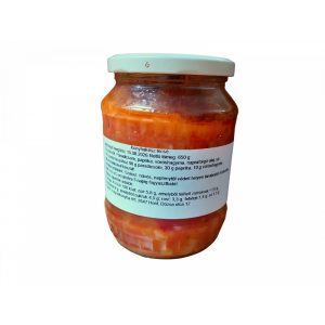 Kutyori házi, konyhakész lecsó 650 g 