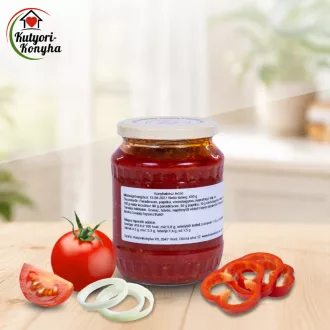 Kutyori házi, konyhakész lecsó 650 g 