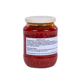 Kutyori házi, konyhakész lecsó 650 g 