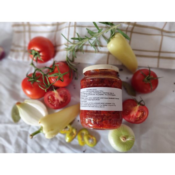 Kutyori házi, konyhakész lecsó 650 g 