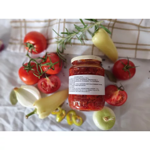 Kutyori házi, konyhakész lecsó 650 g 