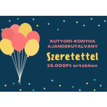 KUTYORI KONYHA 15 000 FT-OS AJÁNDÉKUTALVÁNY