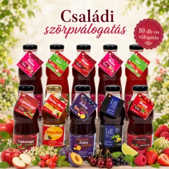 Kutyori Családi szörpválogatás 10 db-os