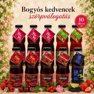 Kutyori Bogyós kedvencek szörpválogatás 10 db-os