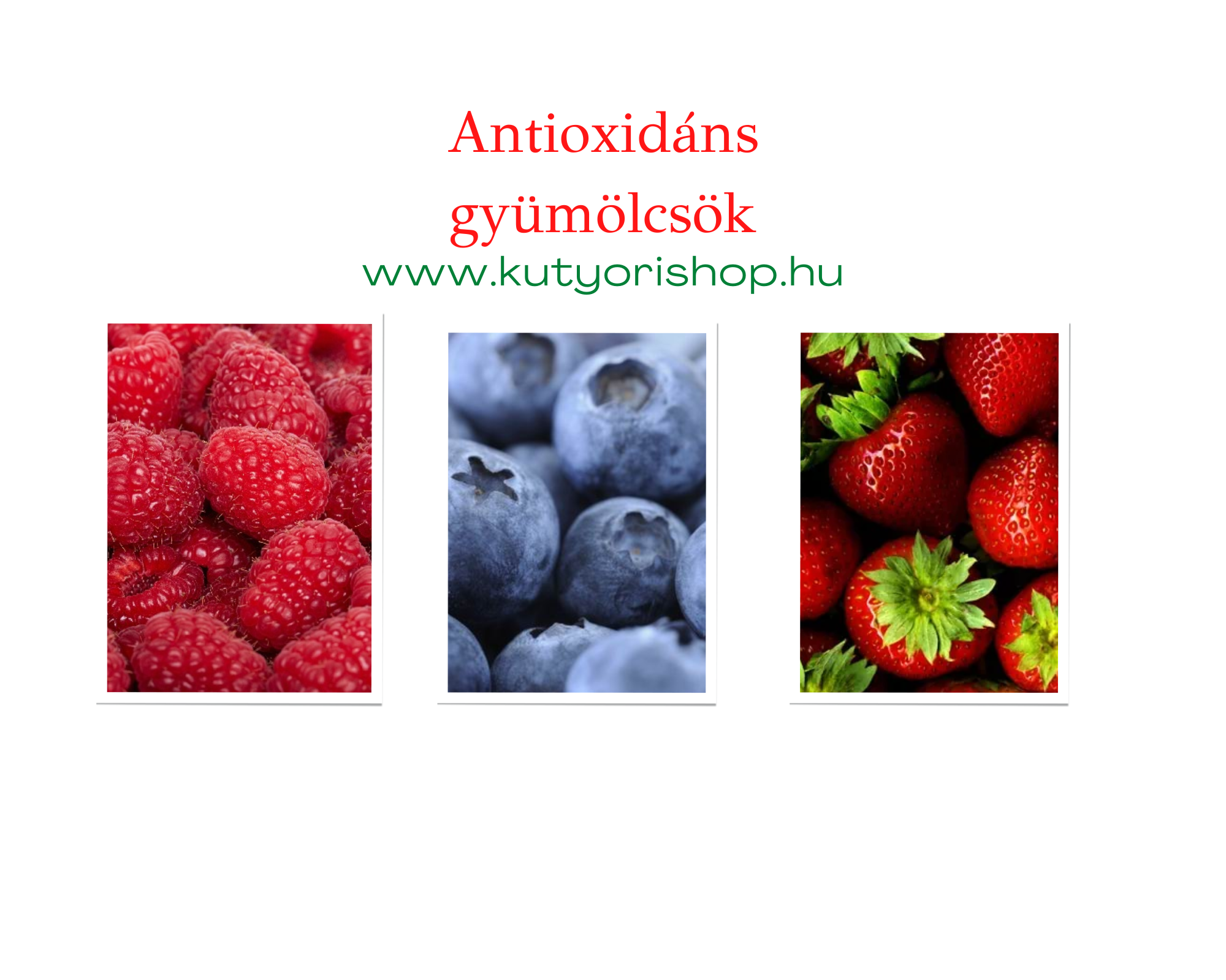 3 magas antioxidáns tartalmú gyümölcs